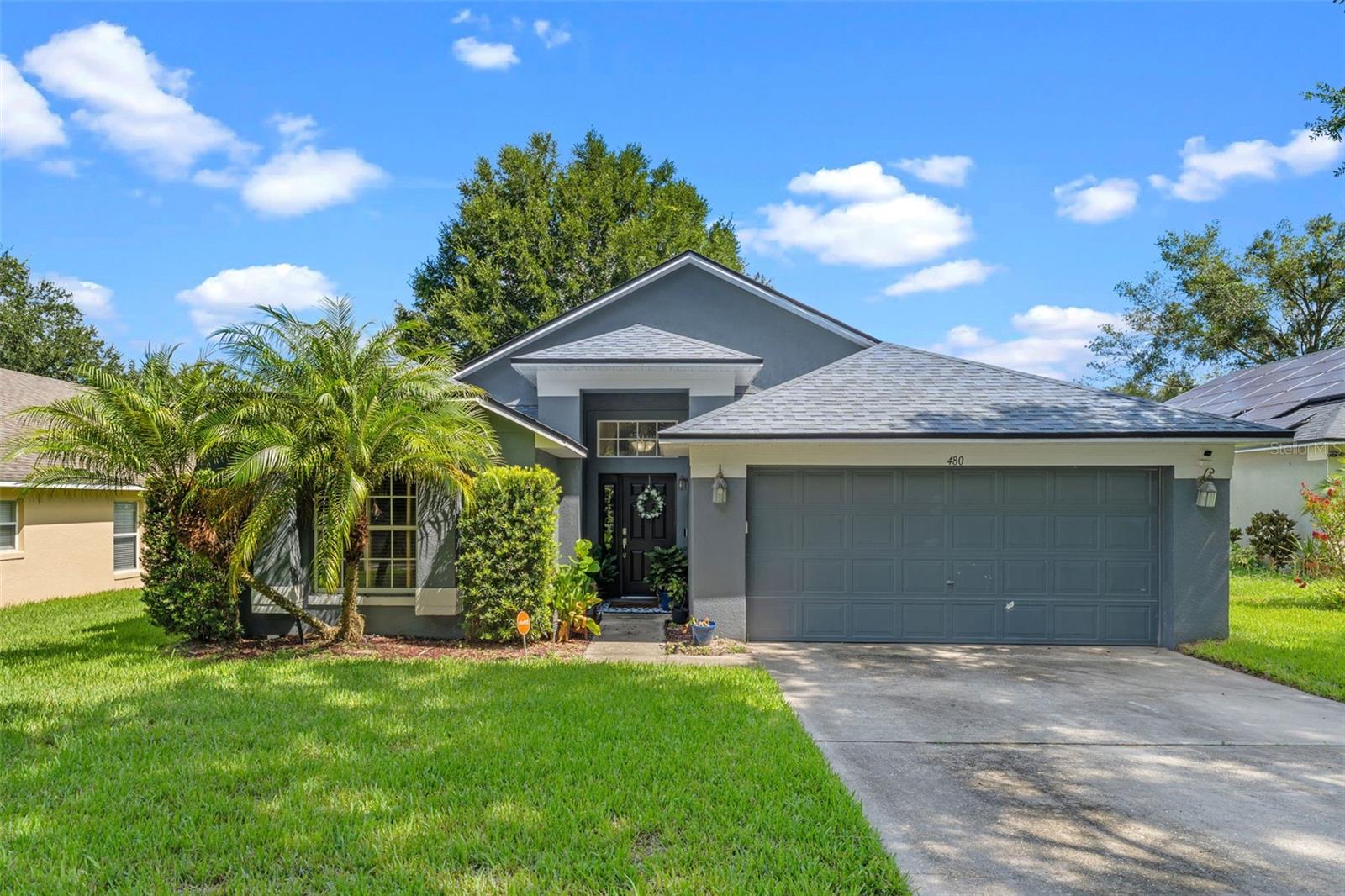 Welcome to this beautifully maintained home in the sought-after Vick’s Landing community of Apopka. This home combines comfort, convenience, and style in a setting that feels both welcoming and refined. Inside, vaulted ceilings create a bright and airy atmosphere, enhancing the spacious open layout. The large primary suite is a private retreat with a generous walk-in closet and an ensuite featuring dual vanities, a garden tub, and a separate shower. A versatile bonus flex room offers the perfect space for a home office or can easily serve as a 4th bedroom. Ideally located, this home places you just minutes from local shopping, dining, and everyday conveniences. Commuting is a breeze with quick access to SR429, and weekends can be spent enjoying the natural beauty of nearby Wekiva Springs State Park and Rock Springs, or catching live events at the Apopka Amphitheater. This property is an excellent opportunity to own in a well-established community with a prime location that balances comfort, convenience, and accessibility.