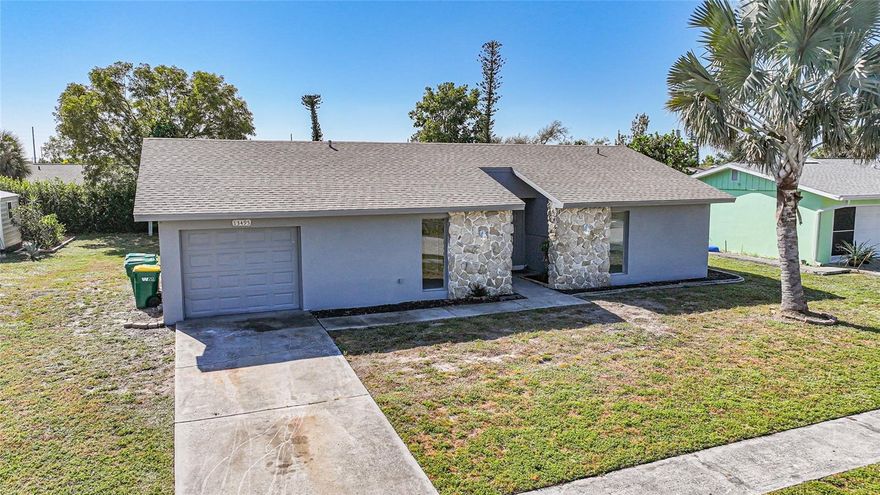 Welcome home to the Gardens of Gulf Cove, a well-established community designed with pride of ownership in mind. Owner will hold a mortgage for the property and most desired for this transaction. This inviting 3-bedroom, 2-bath residence features an oversized one-car garage, an open floor plan, and a light and bright interior that creates a comfortable, welcoming atmosphere.  Recent updates include a new roof (2023) and a new A/C system, offering added peace of mind. The home also features a lanai, perfect for enjoying Florida’s outdoor lifestyle. Centrally located close to shopping, dining, beaches, boat ramps, fishing piers, and nearby parks, this property offers convenient access to both everyday needs and vacation-style amenities. The association fee includes resort-style amenities, and the community is not age restricted, making it ideal for all. Seller does not warrant size of rooms and Buyer and Buyer's agents should verify for their purposes. Even at the full list price cash, the Seller reserves the right to reject any and all offers based on price, terms, and conditions.