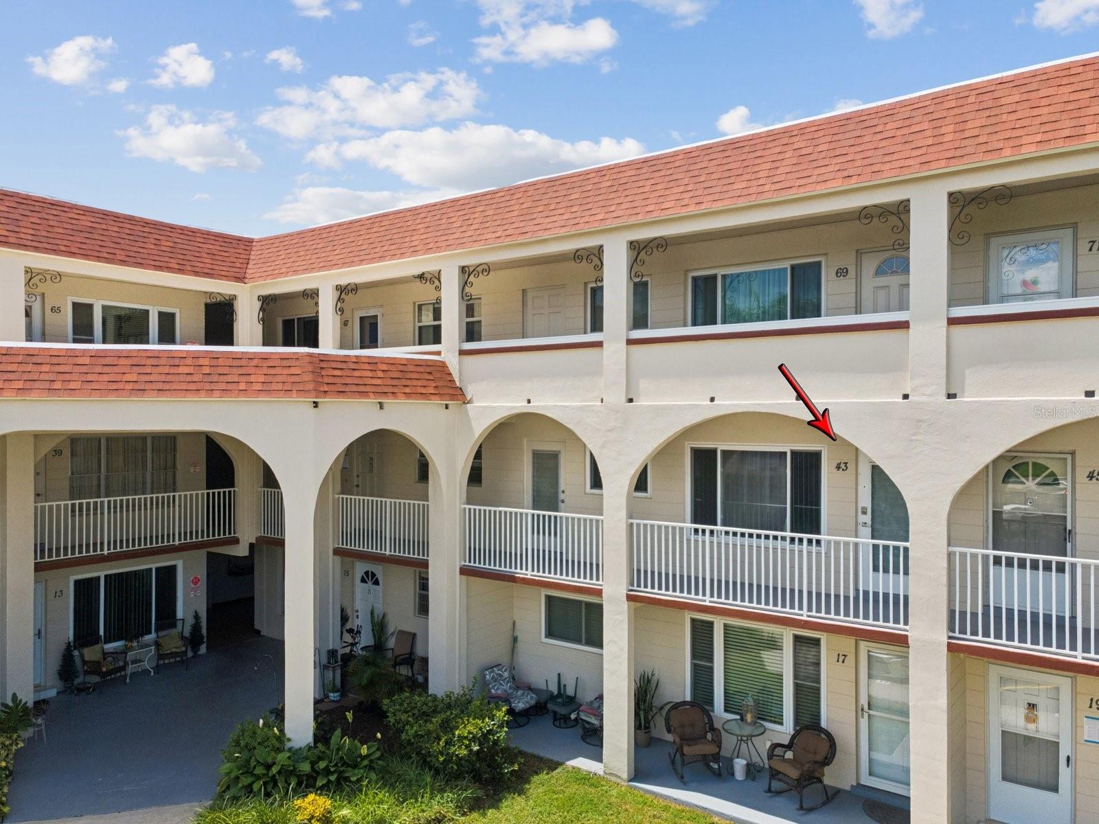 One or more photo(s) has been virtually staged. BEAUTIFUL AND AFFORDABLE FLORIDA LIVING in this nicely UPDATED 2/1 with a generous 1,100sf of living space in the spectacular On Top Of The World condos in Clearwater! You don’t want to miss seeing this one. This unit is in a Fee Simple building with no land lease making it highly sought after. There are only a few buildings here that are Fee Simple meaning there is no additional land lease fee. Also, it’s very close to the Clubhouse and you will find many wonderful amenities in this active lifestyle 55+ community. Your new home features exquisite NEW LVP Flooring, fresh soothing paint palate, beautiful updated kitchen featuring NEW Quartz countertops, newly painted wood cabinets, and NEW stainless appliances. Windows are upgraded and add lots of natural light to your space! The Florida room runs the entire length across the back and is a wonderful flex space with a wall of bright windows overlooking lovely views of well kept grounds and landscaping. Ceiling fans in each room keep spaces breezy if you like and modern sinks and faucets are in kitchen and bath. Pet friendly community with street lighted sidewalks for day or evening strolls. On Top Of The World is a very well maintained larger community and enjoys on-site property management, boasts a huge clubhouse, resort style pool, tons of activities, classes, and TWO Golf Courses to keep your game on par! Meet up with new friends in the Good Karma Cafe or learn to paint, join a dance class, maybe spend time in the state of the art fitness center. On site EV Charging Stations for convenience and scheduled transportation to shopping. The elevator is located only steps from your unit as well as the clean and maintained laundry center. There is assigned parking with ample visitor parking. Buildings are block construction to weather any storm, in No Flood Zone, and Florida’s pristine top rated soft sand beaches are only a 10-15 minute drive away. Right outside this gated community you will fine a plethora of restaurants, shopping, hospitals, Drs, and quaint downtown Dunedin or Safety Harbor. It is hard to find Affordable and Beautiful communities these days in Florida with so much to keep you busy but you just found one! Reasonable HOA includes water sewer trash cable tv and internet as well as all amenities and Golf! Schedule your private showing soon!