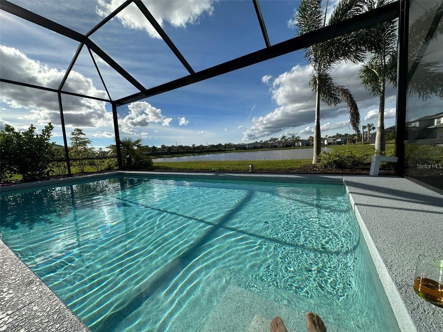 ****** RENTED****** AUGUST 21 -  NOVEMBER 21, 2025. OWNERS ARE THERE AFTER THE 21ST TIL MID MAY. MINIMUM 60 DAY RENTAL. TURNKEY FURNISHED POOL HOME ~~ NEWER 4 BEDROOM, 3 FULL BATHS, SINGLE FAMILY POOL HOME AT SAPPHIRE POINT IN LAKEWOOD RANCH. THE FIRST FLOOR HAS A DEN/OFFICE WITH FULL BATH AND ALSO A LOFT AREA GIVES PLENTY OF SPACE IF YOU WORK FROM HOME.***** OWNER HAS ONE CAR PARKED IN GARAGE BUT THERE IS ROOM FOR ONE MORE IN THE GARAGE AND 2 PARKING SPACES IN DRIVEWAY. Sapphire Point is a very active community with a clubhouse, resort-style pool, playground, basketball court and more! This home is located in an A rated school district! Lakewood Ranch is the top master planned community in the country! It offers shopping, dining, over 60 different clubs, activities, 150 miles of walking and biking paths, live entertainment, three main town centers, golf courses, polo matches and more! It’s conveniently located within a few miles of I-75, and only 20 miles to the country’s best beaches – Conveniently located to commute to Sarasota, Bradenton, St, Pete or Tampa. Don’t wait… come live the Florida lifestyle today!  OWNERS WILL CONSIDER A SMALL PET WITH PET DEPOSIT. THIS IS A NON SMOKING UNIT. ASSOCIATION APPLICATION REQUIRED. 13% RESORT TAX IS ADDED TO THE RENT, BOOKING FEE OF $250 AND DEPARTURE CLEANING FEE PER THE STATE OF FLORIDA. ELECTRICITY IS CAPPED AT $100/MO. ANYTHING OVER THAT IS THE TENANTS RESPONSIBILITY.
