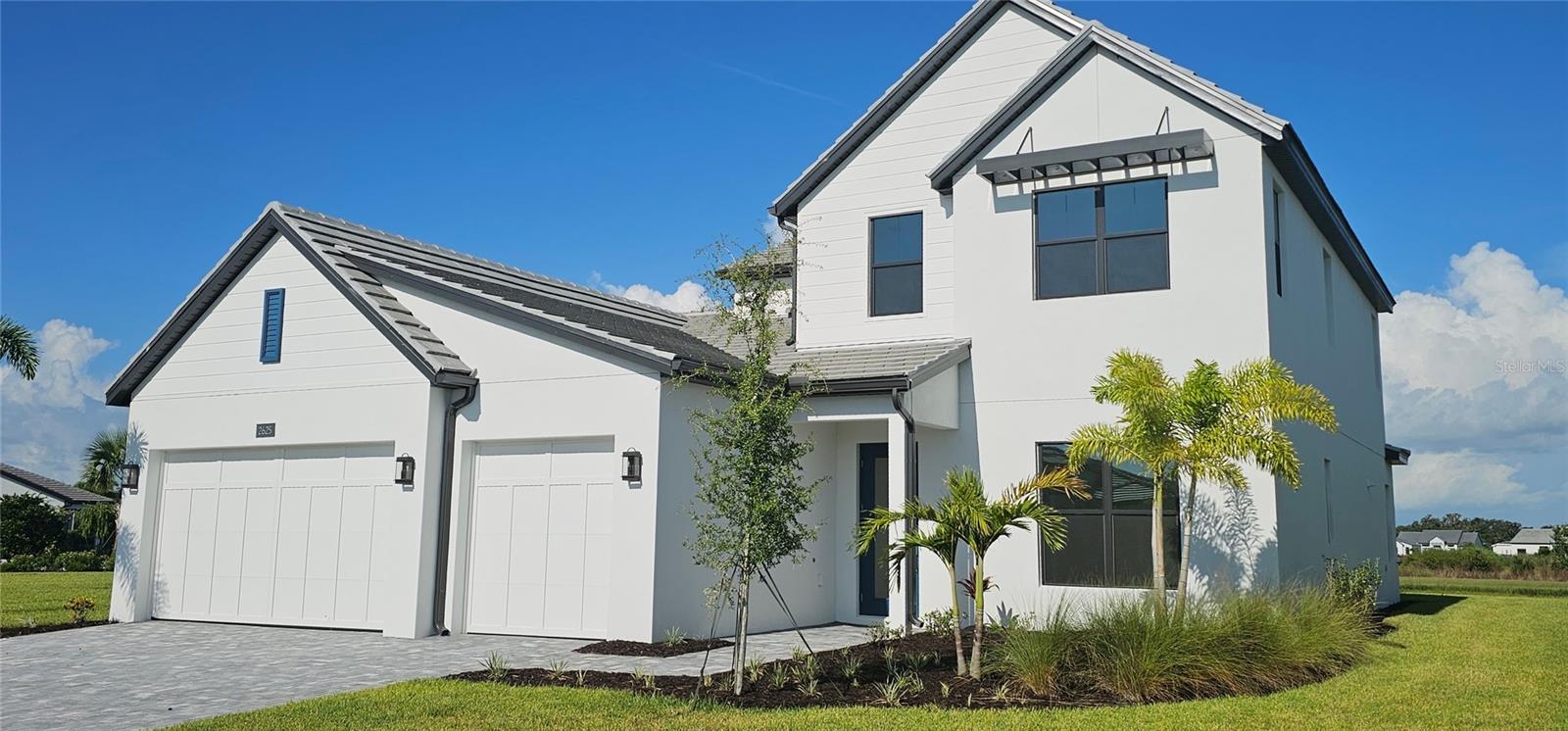 Welcome to luxury living in the highly sought-after Palma Sola model within Monterey at Lakewood Ranch by Toll Brothers. This stunning two-story residence offers over 3,400 square feet of beautifully designed living space, featuring 4 bedrooms, 3.5 bathrooms, and a versatile floor plan ideal for both relaxation and entertaining.
Step inside to find luxury engineered hardwood flooring throughout the main level, creating a warm and elegant ambiance. The first-floor primary suite is a true retreat, offering a spacious layout, and ample closet space. A dedicated sunlit office at the front of the home is perfect for remote work or quiet reading.
At the heart of the home is a modern chef’s kitchen, equipped with premium stainless steel appliances, sleek cabinetry, and a large island that opens to the dining and great room. Upstairs, an oversized loft provides additional flexible living space—ideal for a media room, play area, or second home office. Generously sized secondary bedrooms offer comfort and privacy for family or guests.
Step outside to a covered lanai complete with a well appointed outdoor kitchen, perfect for year-round Florida entertaining. The irrigation system keeps the beautifully landscaped yard lush and green all year.
Located in a gated community, this home combines security with the alarm system, sophistication, and convenience, just minutes from top-rated schools, shopping, dining, I75, and all that Lakewood Ranch and Sarasota have to offer.