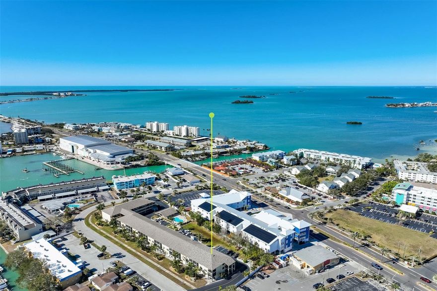 Completely renovated and perfectly positioned near the Dunedin Causeway, this 2 bedroom, 2 bathroom condo offers effortless coastal living just minutes from the area’s most beautiful beaches and within walking distance to the Causeway for daily sunsets, kayaking, biking, and waterfront strolls. A large two car tandem under building parking space and a spacious private storage closet provide exceptional convenience and value, features that are rarely available.

Thoughtfully updated from top to bottom, the residence features a bright, open layout complemented by brand new appliances and designer curated finishes throughout. The kitchen is both stylish and functional, complete with a dedicated coffee bar, perfect for slow mornings before heading out to Honeymoon Island or spending the day along the water.

The spacious living and dining areas flow seamlessly to a private screened in porch, creating an ideal indoor outdoor setting to relax and unwind year round.

Both bedrooms are generously sized, with beautifully updated bathrooms reflecting a clean, contemporary aesthetic. Every detail has been carefully considered to deliver a truly move in ready experience, simply hang your clothes and start enjoying the award winning Dunedin lifestyle.

Whether you are searching for a full time residence, seasonal escape, or investment opportunity, this is a standout opportunity for anyone looking to enjoy the Dunedin lifestyle, just steps from the Causeway and a short drive to beaches, charming downtown, local dining, and waterfront parks.