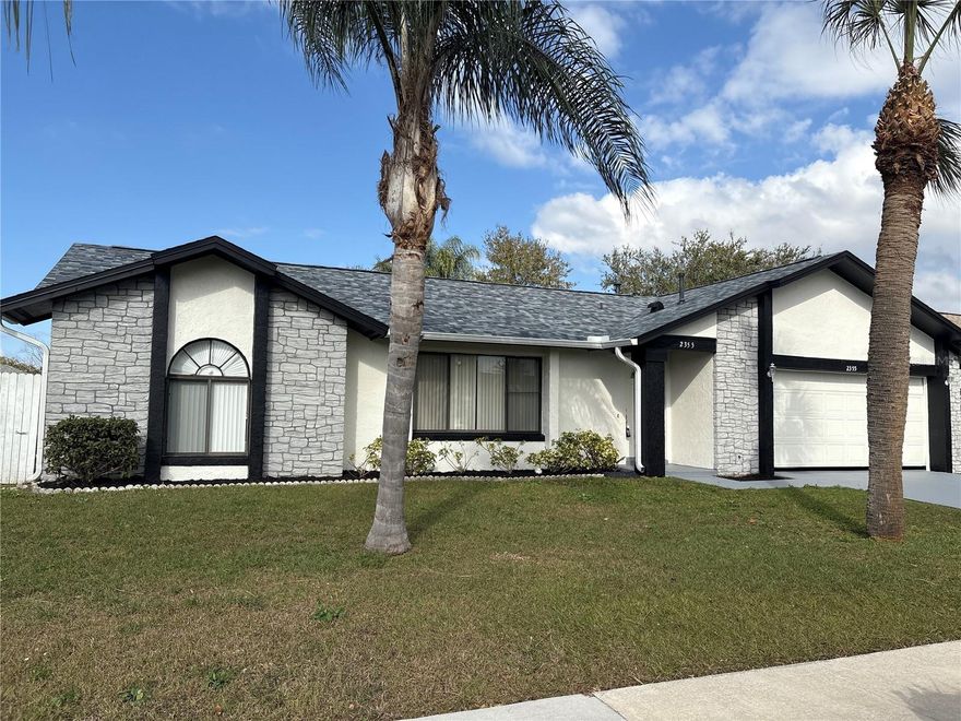 Step into this beautifully maintained 4 bedroom, 2 bathroom single-family in established neighborhood. This home is offering comfort, space, and convenience. With a thoughtful split floor plan, this home provides the perfect blend of privacy and openness for everyday living. Home Features spacious living areas including a Living Room, Dining Room, and Family Room. Kitchen with included appliances: Refrigerator, Stove, and Dishwasher. Primary suite featuring a Walk-In Closet and Dual-Sink Bathroom. Ceramic tile flooring throughout for easy maintenance. Large backyard ideal for gatherings or future outdoor projects. Close to major highways for easy commuting, near top attractions, dining, and shopping. Sorry, No pets.