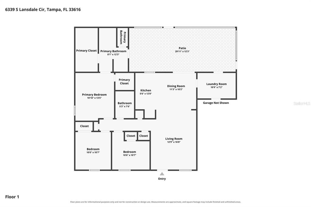 Photo of 6339 S Lansdale Circle, Tampa, FL 33616 (MLS # TB8555945)
