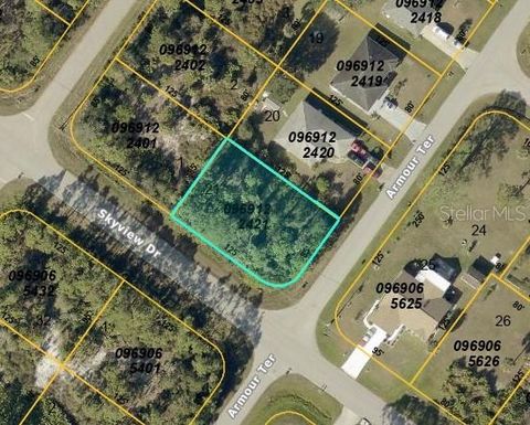 LOT 21 ARMOUR TERRACE NORTH PORT FL 34291