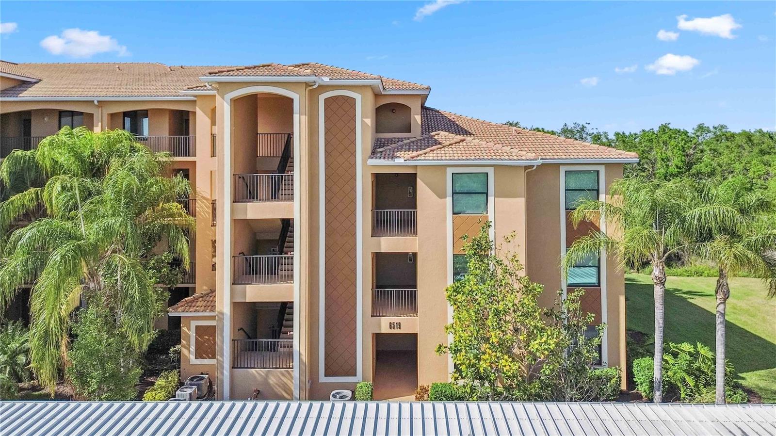 SEASONAL RENTAL! Step into luxury living in this exquisite GOLF DEEDED, Turnkey furnished Terrace home nestled within the sought after Riverstrand Golf and Country Club community. This immaculate 2bed, 2 bath property showcases the popular open floor plan Brookside, designed to elevate your living experience to new heights. Savor the breathtaking views of jumping fish, a tranquil pond, and the lush golf course from the inviting screened-in patio, creating a serene oasis right at your doorstep. The interior seamlessly blends comfort and style, with tasteful furnishings, plantation shutters, crown molding, and elegant vinyl plank floors in the bedrooms exuding sophistication and charm. In addition to the covered parking and convenient storage closet, this home grants you access to a plethora of amenities that cater to all your social and recreational needs. Indulge in a 27-hole championship golf course redesigned by the renowned Andrew Green, a grand clubhouse offering full-service dining, two resort-style pools, a tiki bar, two state-of-the-art fitness centers, and various sports courts for tennis, pickleball, and basketball enthusiasts. The gated entry with 24-hour security ensures your peace of mind, while the year-round social calendar promises endless entertainment options for residents. Boasting a prime location just minutes from I-75, top-notch shopping destinations, dining establishments, and the pristine Gulf Coast beaches, this exceptional property encapsulates the essence of Florida luxury living.