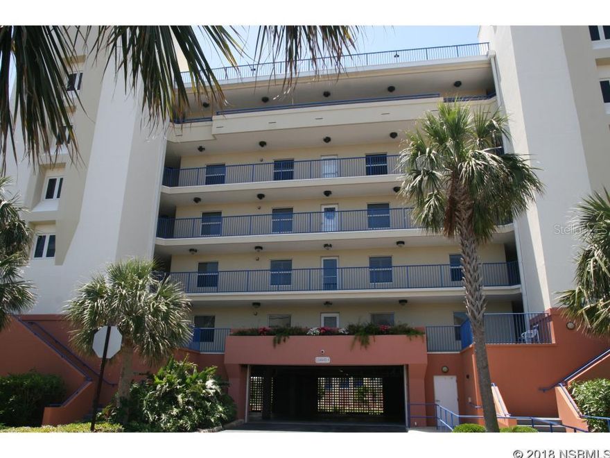 Lowest Priced Jr Penthouse in Ocean Walk! You will not be disappointed when you step into this 3 bedroom 3 bath condo. Granite kitchen with breakfast bar, tile floors and brand new carpet in the bedrooms. Master suite with a sliding glass door out to balcony, walk in closet, 2 separate vanities and sinks, tile floors, Jacuzzi tub and a separate walk in shower. The 2nd Master suite also has a sliding glass door out to the balcony, double vanity with 2 sinks and a walk in shower. His and her closets, linen closet in bathroom. The 3rd bedroom has a peek of the ocean, nice size closet and bath room outside of the doorway with a full size linen closet in the hallway.Inside laundry room has ample room for storage and the unit comes with a private storage unit on the same floor. The other amenities are steps away and include two  Clubhouses, meeting room, two heated swimming pools, spa, sauna, a gym, two lighted tennis courts, basketball, shuffleboard,  mini putting green, Kayak launch, nature preserve with walking trails and of course, the Atlantic Ocean and No-Drive beach are right across the road and a beach walk over.This gated community offers secured garage-covered parking. ;LocationDescription: Condo ;Water: City