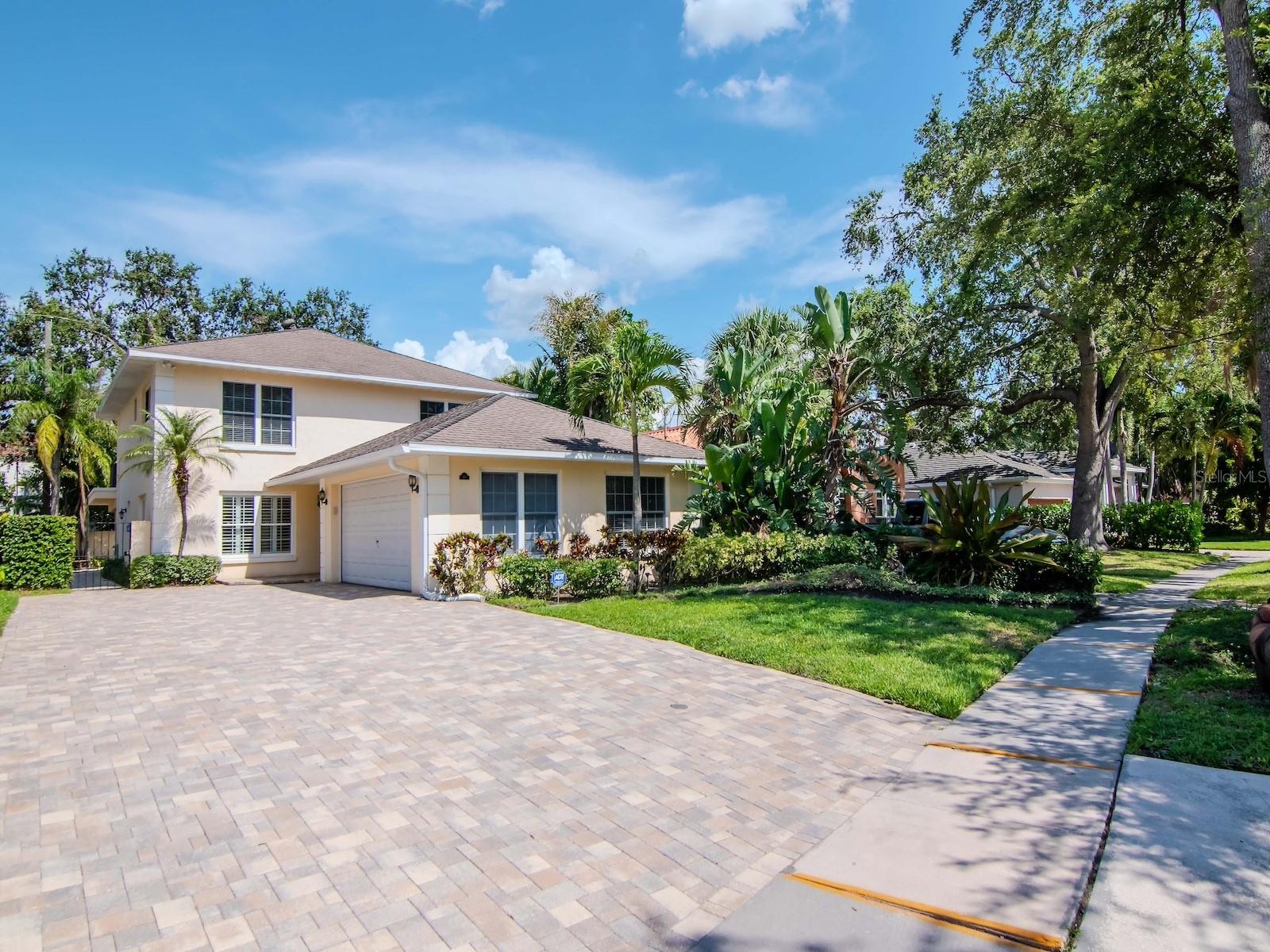 Experience the unique lifestyle of Davis Islands, where paradise beckons. This lovely fourbedroom, three-bathroom home features a two-car garage and a pool, perfectly situated
across from luxurious multimillion-dollar waterfront properties. As you step inside, you'll
be greeted by a warm and welcoming den, ideal for unwinding in the evenings or sharing a
glass of wine with friends. The spacious, light-filled office on the main floor is perfect for
two remote workers, complete with French doors for added privacy.
Adjacent to the family room, the expansive kitchen and dining area provide a great space
for gatherings, complemented by a bay window and sliding doors that showcase views of
your backyard oasis. Step out onto the covered patio, where you can relax by the
generously sized private pool, enveloped in lush tropical landscaping that creates a serene
atmosphere. A conveniently located full bath on the first floor serves as an excellent
poolside amenity.
Upstairs, the master suite is a true retreat with direct access to a wrap-around balcony that
provides a peaceful escape after a busy day. The second bedroom also opens to this
impressive balcony, overlooking the pool and landscaped surroundings. Completing the
second floor are two additional roomy bedrooms, a full bathroom, and a laundry area.
As a designated golf cart community, getting to the charming Davis Islands Village is a
breeze, where you’ll find a variety of restaurants, bars, and shops. The area also boasts a
public airport, marina, boat ramps, clay tennis courts, little league fields, playgrounds,
community pools, two dog parks, walking and biking trails, a beach, a yacht club, and
Tampa General Hospital. With top-rated schools such as Plant High School, Wilson Middle
School, and Gorrie Elementary, this neighborhood is highly coveted. Embrace this
incredible lifestyle and make it your own!