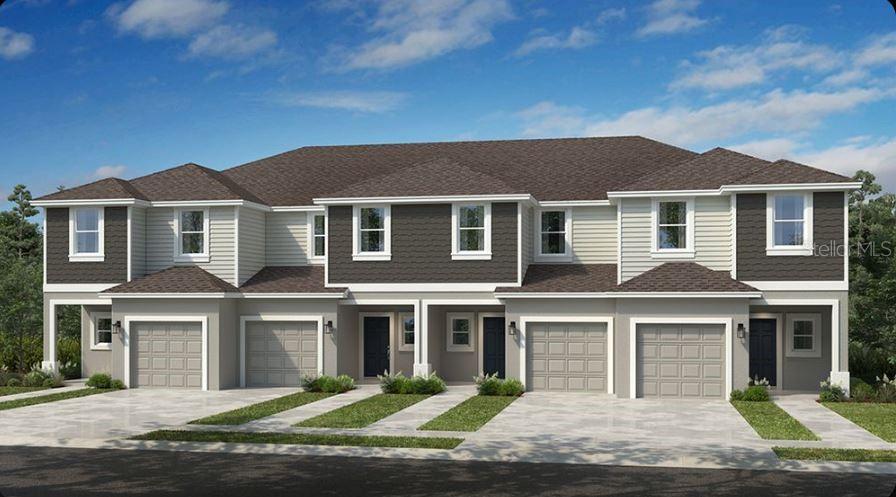 New Construction - Ready Now! Built by America's Most Trusted Homebuilder. Welcome to the Jasmine at 134 River Front Way in Riverfront Townhomes. The Jasmine offers comfort, style, and smart design in a prime Edgewater location. This three-bedroom, two-and-a-half-bath townhome features an open great room and kitchen with a spacious island, a large outdoor patio, and a convenient one-car garage. Upstairs, the primary suite includes a walk-in closet and dual-sink bath, with two additional bedrooms, a full bath, and a laundry room just down the hall. Set within Riverfront, a scenic community on the Indian River, you'll enjoy peaceful water views and thoughtful amenities like an observation deck, dog park, and butterfly garden—making life here both easy and inspired. Additional Highlights Include: Full house blinds, all appliances, quartz countertops in the kitchen and bathrooms. Photos are for representative purposes only. MLS#O6314777