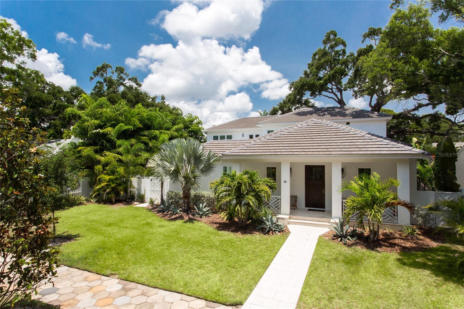 Short term rental available starting June 15th - August 31st - comes fully furnished. This beautiful home is NEWER construction (built in 2018) and offers 5 bedrooms (one of which is being used as an office), a den, 5 full bathrooms, just under 4000 SFT, 2-car garage spaces offered, custom pebble tec pool and spa, open floor plan, gas burning fireplace, laundry room, high ceilings, and so much more! The main house features 4 bedrooms, one of which is currently used as an office and then there is also a den that could be used as 2nd office / nursery / or extra bedroom. There are also 4 bathrooms in the main house as well, one of which is on the first floor that has access to the courtyard / pool area and then the remaining bathrooms are en suites to the three bedrooms upstairs. There is a separate mother-n-law suite that features the 5th bedroom and full bathroom. This space also offers a living room and kitchenette - private access. This rental comes furnished and includes lawn maintenance, pool maintenance, pest control, ADT security system, bi-weekly house cleaning, electric, water / sewer / trash, cable / internet, and gas bill. Pets to be approved by Landlord - if approved there will be a non-refundable pet fee. Conveniently located and only minutes to vibrant Downtown St. Pete which offers an array of shops, restaurants, museums, and more! Contact me today for a private showing of this stunning home!