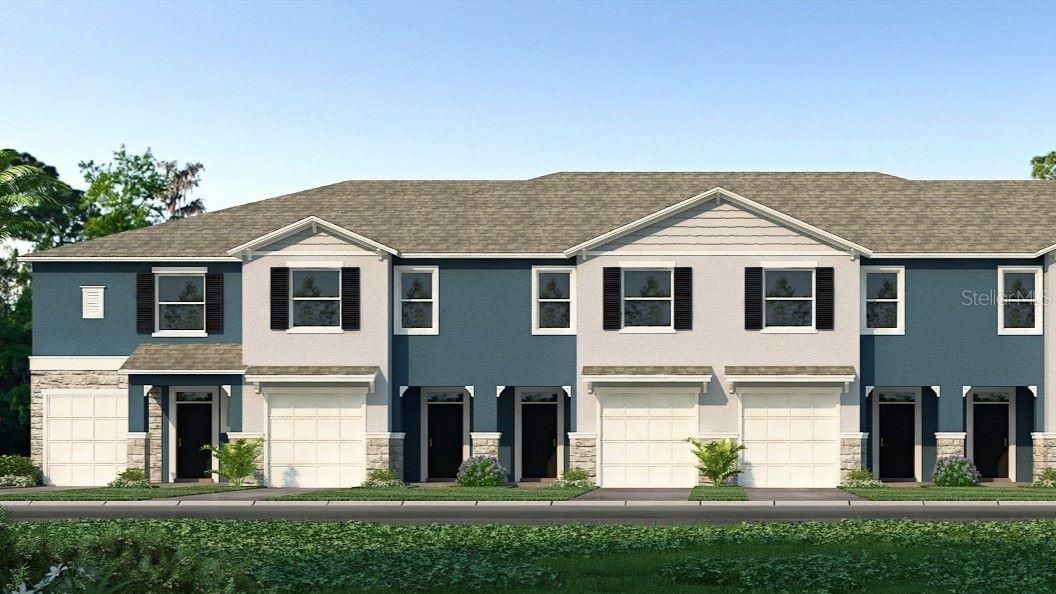 MOVE IN READY! REDTAG SALE: Receive up to $25,000 towards closing costs and special interest rates with the use of our preferred lender Now to July 31st. This two-story, all concrete block constructed townhome has an open concept downstairs that includes a large open kitchen, a powder room, and a large family room that overlooks a covered lanai. The second floor includes a spacious Bedroom 1 with ensuite bath, two additional bedrooms, a full bathroom, and a laundry area. This home comes with all appliances, including a stainless-steel refrigerator, built-in dishwasher, electric range, microwave, washer, and dryer. Pictures, photographs, colors, features, and sizes are for illustration purposes only and will vary from the homes as built. Home and community information including pricing.