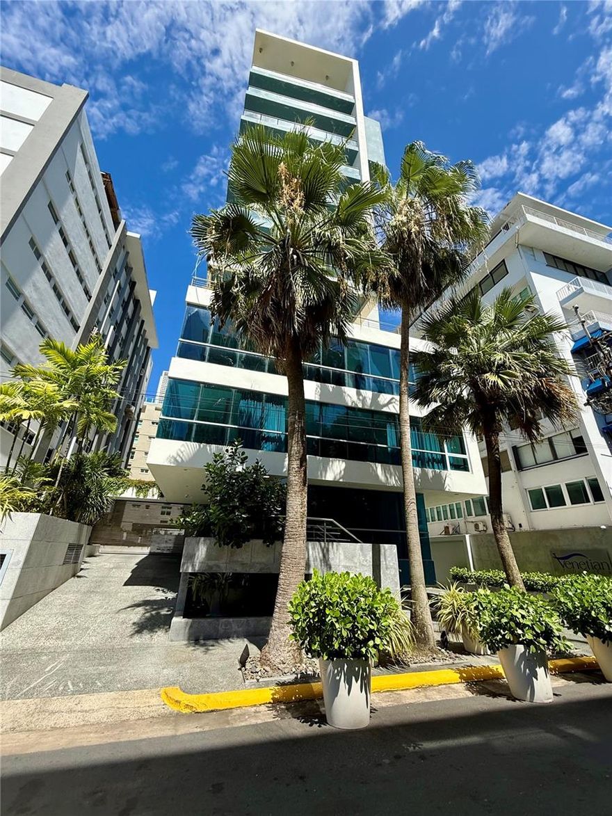 Venetian Tower – Modern Boutique Living in the Heart of Condado area in San Juan
Experience luxury at Venetian Tower, boutique condominium designed for those who value privacy, elegance, and comfort. With just one residence in each floor, this exclusive building ensures a serene and private lifestyle unlike any other in Condado.

Residence Highlights: 3,800 sq. ft. of expansive living space, soaring ceilings and a bright, open floor plan, Sleek, modern European-style kitchen – ideal for entertaining and everyday living, 3 private balconies offering breathtaking ocean and city views, 4 covered parking spaces.

Building Features: Key fob-secured elevator access to your private floor and Dedicated service elevator, 24/7 security guard for peace of mind, Full backup generator and water cistern for uninterrupted living.

Prime Location:
Ideally located in the vibrant heart of Condado, Venetian Tower places you to steps of: The beach and luxury beachfront hotels, Fine dining and boutique shopping, Top-rated schools and hospitals, Major banks and highways.

This residence combines the best of city convenience with the tranquility of high-end coastal living.

Schedule Your Private Tour Today
Don’t miss your opportunity to own a piece of paradise in one of San Juan’s most coveted neighborhoods. Contact us today to arrange a private showing – let us help you find your dream home at Venetian Tower.
