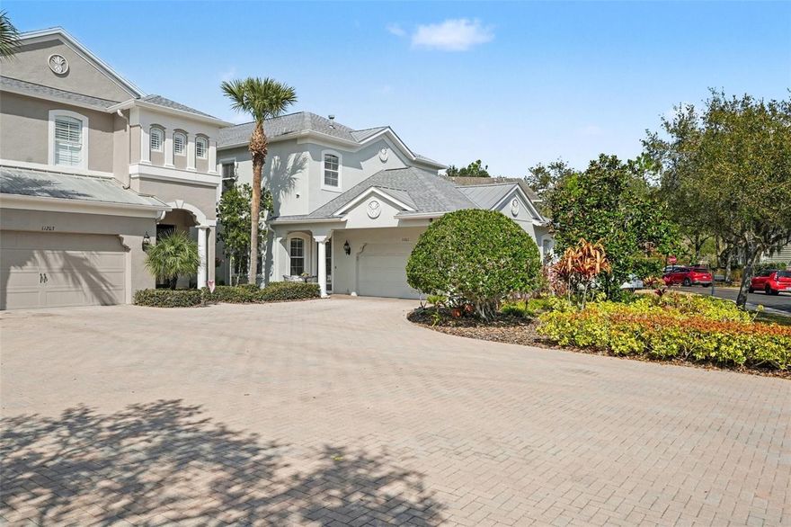 Welcome to 11201 Green Park Circle, a beautifully appointed 3-bedroom, 2.5-bath "DETACHED, MAINTENANCE FREE" residence offering 2,694 heated square feet in the highly sought-after Highland Park community of Tampa. Built in 2007 and thoughtfully updated, this move-in-ready home features an open-concept floor plan with luxury vinyl flooring, soaring ceilings, and abundant natural light throughout. The chef-inspired kitchen serves as the centerpiece of the home, showcasing solid wood cabinetry, granite countertops, stainless steel appliances, a dedicated breakfast nook overlooking a peaceful pond with conservation views. The spacious family room flows seamlessly to the screened lanai creating an ideal indoor-outdoor entertaining space. A first-floor office/den and an expansive upstairs bonus room provide flexible living options for remote work, a media lounge, or playroom.

The oversized primary suite offers a spa-like bath with dual vanities, soaking tub, separate shower, and a generous walk-in closet. Situated on a private 0.11-acre homesite with tranquil water views, this property delivers both privacy and lifestyle. Residents of Highland Park enjoy resort-style amenities including a community pool with beach entry and lap lanes, clubhouse, fitness center, parks, playgrounds, and scenic walking trails. Zoned for desirable schools and conveniently located near Tampa International Airport, downtown Tampa, major highways, shopping, and dining, this home presents a rare opportunity to own a pond and conservation-view property in one of Tampa’s premier neighborhoods. Schedule your private showing today.