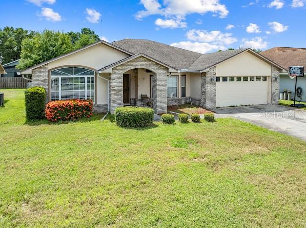 4-bedroom, 3-bathroom home located in the highly desirable Canoe Creek Woods community. Step inside and be greeted by soaring cathedral ceilings and two skylights that bathe the open-concept family room and kitchen in natural light. Custom French doors lead you to a serene covered lanai overlooking the private, screened-in pool—perfect for entertaining or unwinding in your own backyard oasis.
The fully fenced backyard features tall hedges that provide added privacy around the pool area. The expansive master suite offers direct access to the lanai and pool and boasts two oversized walk-in closets and a spacious en-suite bath complete with a garden tub. A thoughtfully placed third bedroom with its own full bathroom also enjoys access to the lanai—ideal for guests or multigenerational living.
Canoe Creek Woods offers a peaceful neighborhood setting with unbeatable convenience—just minutes from Florida’s Turnpike, public transportation, Central Florida attractions, and even the beaches of Brevard County.
Don’t miss the opportunity to make this inviting home your own!