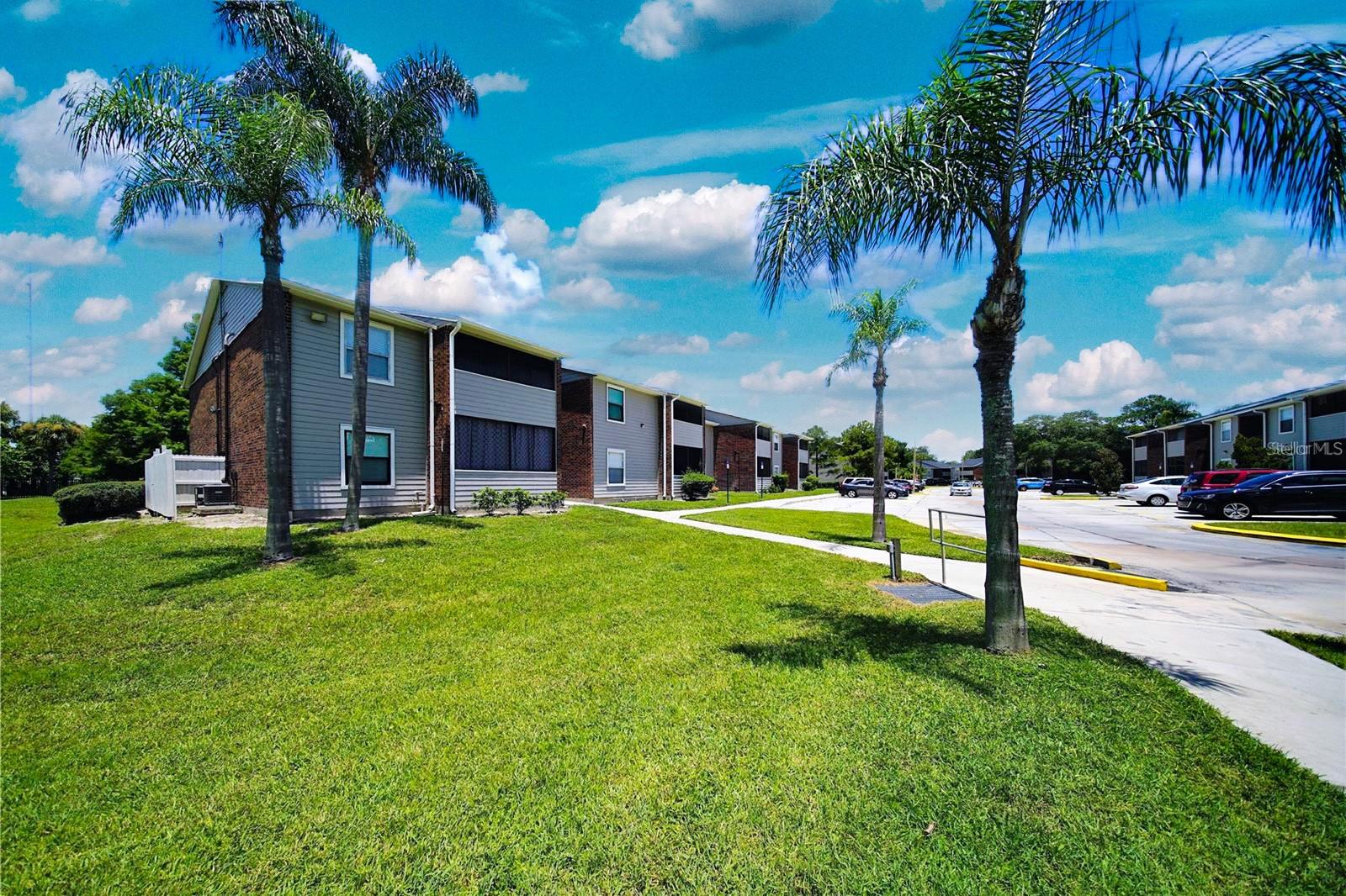Welcome to Windjammer Condominiums of St. Petersburg!!! This condo is a two bedrooms and two-bathroom with oak kitchen cabinets, white appliances, full size washer and dryer high ceilings, split floorplan with 2 master suites with BIG bedrooms and walk in closets, laminate floors throughout and brand-new carpet in bedrooms located on 2nd floor with covered screened in balcony scenic view. Rent Includes: Water, Sewer, Trash and one assigned parking spot. There is also an area for the larger vehicles such as boats and/or work trailers for short term parking. No pets allowed. Windjammer is a gated community with all the amenities you need swimming pool, spa, and clubhouse with kitchen, billiard room, free Wi-Fi, fitness center, racquetball & volleyball courts, playground and the nature park with gas barbecue grills. Windjammer is located on the Northern part of St. Petersburg, with easy access to shopping, Restaurants, 275, Downtown St. Petersburg, Tampa Airport, beaches and much more