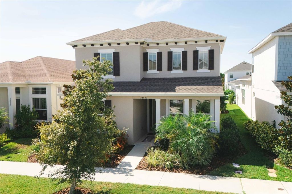 Photo of 28622 Cozy Creek Drive, Wesley Chapel, FL 33543 (MLS # TB8403653)