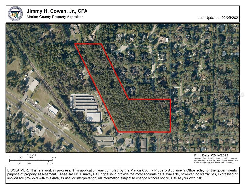 GREAT SPOT FOR APARTMENTS, HOMES OR VILLAS AND THE PERFECT PART OF TOWN FOR DEVELOPMENT, ACROSS THE STREET ON LAKE WEIR AVENUE IS PUBLIC STORAGE FACILITY MINI STORAGE. SUBJECT PROPERTY JUST MINUTES FROM TOWN, HOSPITALS, AND EASY ACCESS TO THE OCALA BYPASS. OTHER QUALITY LIKEKIND DEVELOPMENTS IN THE AREA VILLAS, TOWNHOMES, ALF.,CITY SAYS 10-12 UNITS PER ACRE VERY REALISTIC AND POSSIBLY SOME RESIDENTIAL/PROFESSIONAL OFFICES IN THE MIX. GREAT OPPORTUNITY.