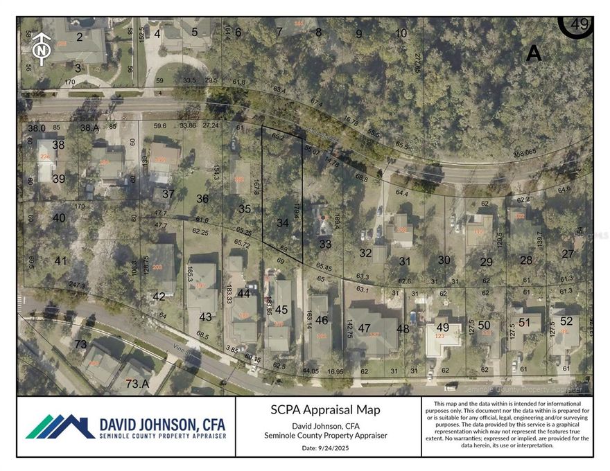 Hard to find single family lot on tree lined street in Oviedo. A second lot immediately next to it also available for purchase. Please also see MLS listing O6346985 for Lot 33 and see MLS listing O6344624 for both lots combined.