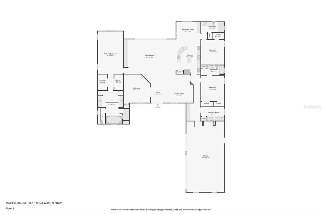Photo of 19623 Sheltered Hill Drive, Brooksville, FL 34601 (MLS # TB8553951)