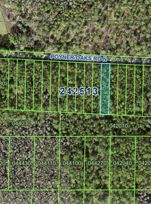 POYNER OAKS ROAD N POLK CITY FL 33868