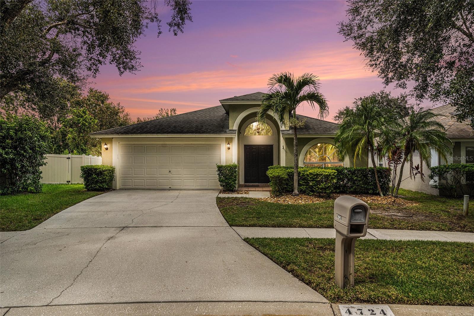Enjoy serene pond views and a private backyard retreat in this beautifully maintained 4-bedroom, 2-bath pool home. The heated pool and spa create the perfect space for year-round Florida living, while vaulted ceilings and French doors fill the interior with natural light and an open, airy feel. Major updates include a 2018 roof, brand-new 2024 AC, 2023 pool pump and heater, and 2023 water heater—giving you peace of mind for years to come. The oversized lot offers plenty of space and privacy, with regular visits from local wildlife such as sandhill cranes, ducks, and even the occasional otter. With easy access to MacDill AFB, I-75, I-4, and the Crosstown Expressway, this home balances a quiet, natural setting with convenient commutes.