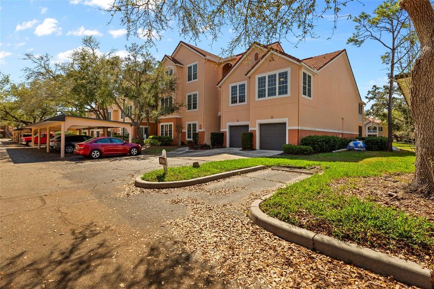 Bella Villino is a highly desirable gated community just minutes from the world-renowned sands of Siesta Key Beach. Offers 1% lender credit at closing. This beautifully maintained Puccini IV residence is being sold turnkey furnished, making it a convenient move-in ready opportunity. Inside, the home features an airy open layout highlighted by a dramatic cathedral ceiling rising to nearly 13 feet, creating a bright and spacious feel throughout the main living area. The recently updated kitchen includes a functional counter that comfortably seats four and opens to the living space, ideal for everyday living or entertaining. Plantation shutters throughout add timeless style while allowing natural light to fill the home. The sunroom is a standout feature, complete with pocket sliders that open the space to the main living area. A Murphy bed makes this versatile room ideal for guests, a home office, hobby space, or additional living area.

Privacy is another standout feature. This unit shares only one adjoining wall and has no neighbors above or below, significantly reducing noise and creating a peaceful environment. A separate laundry room with washer and dryer is included for convenience, along with a covered carport parking space. Bella Villino residents enjoy a wide range of amenities including a heated swimming pool, hot tub, clubhouse, tennis courts, racquet/basketball court, gas grills, poolside seating areas, and a vehicle detail station. Pet lovers will appreciate the generous policy allowing two pets. The community’s prime location offers quick access to US-41 and I-75, while nearby shopping, dining, and entertainment are only a short drive away. Outdoor enthusiasts will enjoy immediate access to walking and biking paths, with the popular Legacy Trail located just a short distance from the entrance. The monthly association fee is very reasonable and covers exterior maintenance including the roof, water, sewer, trash service, pest control, and the secure gated entrance.