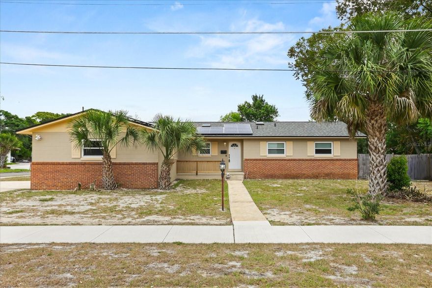 Welcome to 1739 Hinckley Road in Orlando, where comfort, space, and functionality come together beautifully. Step inside to an open floor plan featuring a spacious family and dining room combination, perfect for both everyday living and entertaining. The layout flows seamlessly into a galley-style kitchen, complete with an eat-in area that offers a cozy spot for casual meals. The family room is filled with natural light and features sliding glass doors that lead out to a screened-enclosed porch, creating a perfect indoor-outdoor connection. The primary bedroom is generously sized and includes an ensuite bathroom with a walk-in shower for added convenience and privacy. Two additional bedrooms are well-proportioned and share a second bathroom with a tub and shower combination. Throughout the home, you’ll find ceiling fans in all living areas and bedrooms, enhancing comfort year-round. Natural light fills the space, highlighting how well-maintained and move-in ready this home truly is. The roof is just 3 years old, offering added peace of mind. Outside, the property sits on a large corner lot with a fully fenced backyard, ideal for pets, play, or relaxing in your own private retreat. Enjoy Florida living at its best with an in-ground pool and plenty of outdoor space to unwind or entertain. This home offers a wonderful blend of indoor comfort and outdoor enjoyment, ready for its next owner to move right in and make it their own.