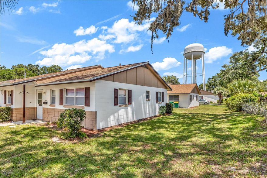 End corner unit...Welcome to Beverly Villas Condo, a well-kept 55+ community in the heart of DeLand! This 2-bedroom, 2-bath corner unit offers a spacious and comfortable layout, featuring a bright Florida room in the back, ideal for morning coffee or hosting friends. Enjoy the perks of low-maintenance living with a low monthly condo fee of just $265, which covers exterior maintenance and more. As a corner unit, you'll love the added privacy and natural light. Conveniently located near shopping, restaurants, medical facilities, and just minutes from historic Downtown DeLand. Whether you're looking to downsize or enjoy a relaxed lifestyle, this home offers both value and location.