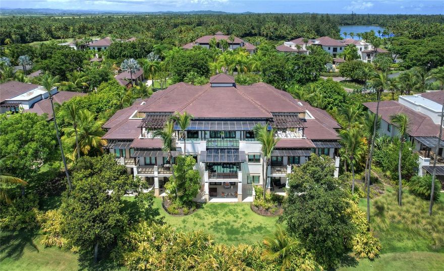 ***SOLD*** Located within one of the most exclusive communities inside the renowned St. Regis Bahia Beach Resort in Puerto Rico, this PH home is the epitome of resort living. The breathtaking property includes 3,942 sq. ft. of indoor and outdoor living space at a prime location within the resort, just a short walk from the beach club, restaurant, and golf clubhouse. Enter through your own private landing creating a sense of privacy from the moment you arrive. The residence features spectacular double-height ceilings in the entertaining space along with beautifully appointed white washed wood beams throughout the rest of the home. The open layout connects the state-of-the-art kitchen, dining and living room, providing direct access to the ample main terrace, making it ideal for entertaining with family and friends or just for your personal enjoyment. The master bedroom showcases vaulted ceilings, a spacious master bathroom, walking closet and private terrace. The two additional bedrooms also enjoy en-suite bathrooms, walk-in closets and comfortable terraces. A separate den that can be used as a family room or office is also available, making this property an ideal residence for entertaining and to work from home. Bahia Beach is known as one of the Caribbean's finest residential enclaves situated within the 483 acres of a former coconut plantation and native maritime forest. St. Regis Bahia Beach Resort is the first and only Certified Gold Audubon Signature Sanctuary in the entire Caribbean. Birds, flowers, tropical breezes, and bodies of water will be your constant and caring companions. Area activities you can indulge in include world class golf, spa, fine dining, swimming, jogging, biking or walking on nature trails, kayaking, water sports, cooking classes, wine tasting lessons and many other joys. Annual Hazard Insurance: $4,070. Monthly HOA: $1,386.55.