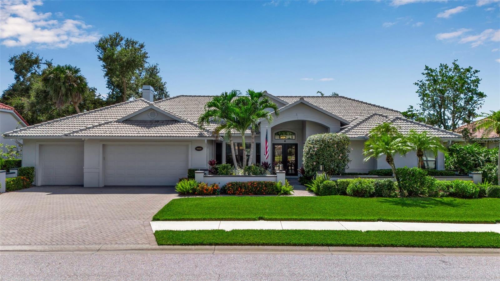Breathtaking Lake Views - $150K in Upgrades - 3 Car Garage, Private Pool Oasis in Gated Deer Creek
Live the Sarasota lifestyle in this stunningly renovated 4-bedroom, 3.5-bath home, perfectly situated on a premium lakefront lot in the highly coveted Deer Creek community. From your pool, spa, lanai, and entertaining spaces, enjoy panoramic water views that make every day feel like a vacation.The thoughtfully designed split-floor plan offers privacy and flexibility, with pocket sliding doors that blend indoor and outdoor living. The gourmet kitchen features premium granite counters, upscale stainless steel appliances, and opens to a light-filled family room with fireplace. The luxurious master suite showcases serene lake views, a soaking tub, and a walk-in shower. Guests will appreciate the ensuite bedroom and two additional split bedrooms with a shared full bath - perfect for visitors or in-law suite potential. New tile flooring runs through all bedrooms and bathrooms, and the home includes two A/C units with HALO filtration, whole-house repiping, reverse osmosis system, and a desirable three-car garage with abundant storage. The backyard is a true retreat with amazing pond views featuring a PebbleTec pool finish, travertine deck, upgraded pool automation and heater, as well as a fully fenced dog run with artificial turf.
$150,000+ in upgrades under current ownership include:
- Fresh exterior paint & new gutters
- Impact windows and doors (front)
- Automatic hurricane screen for lanai + Lexan panels for remaining windows
- New upscale dishwasher, refrigerator, and induction cooktop
- HALO HVAC filtration & reverse osmosis water system
- Fully renovated bathrooms
- Astroturf Dog Run & New tile flooring in all bedrooms
Located in Palmer Ranch, just minutes to Costco, the soon-to-be redeveloped Sarasota Square Mall, award winning Legacy Trail, and world-famous Siesta Key Beach, this home delivers the perfect blend of elegance, comfort, and convenience.