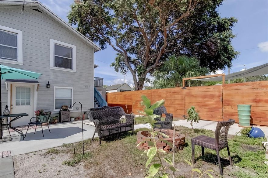 Enjoy living in the heart of Clearwater! Walk to shops and restaurants and just a short bike ride or drive to Coachman Park and the restaurants of Cleveland Street! This 2nd story apartment built in 1935 sits behind a private home and features 1 bedroom, 1 bath and full kitchen. The unit can be furnished or not for your convenience! You'll love the easy-to-care-for LVP flooring and quiet neighborhood. Unit also includes a stackable washer and dryer in the shared utility room. You can't beat this apartment for convenience, price, and amenities. Monthly rent includes utilities! Don't miss out on this great opportunity!