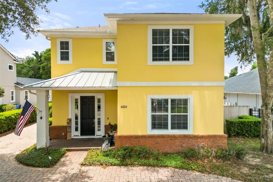 Custom builder’s personal home loaded with upgrades and features you won’t find in a cookie-cutter build. Located on a beautiful tree-lined street in Oviedo with NO HOA, this spacious 5-bedroom, 4.5-bath home offers a flexible great room floor plan with cathedral ceilings and room for everyone. The main floor features an open layout with a large island kitchen designed for anyone who loves to cook, offering abundant cabinet space and great flow for entertaining. Oversized bedrooms and generous closet space throughout the home provide comfort and functionality, while the three-way split bedroom plan offers added privacy. The upstairs primary suite includes a private balcony, and the upstairs laundry room adds convenience. The private in-law suite has its own exterior entrance and includes a bedroom, living area, laundry hookups, and space for a future kitchenette, making it ideal for multigenerational living, guests, or apartment-style setup. Additional upgrades include travertine flooring throughout the first floor, bamboo flooring upstairs, 8-foot doors throughout, central vacuum system, wired cable and ethernet, automatic lighting in closets, bathrooms, and exterior areas, plus an outdoor shower. The oversized side-entry 3-car garage features extra-tall doors and built-in shelving, and the property includes RV hookups, a circular driveway, recent roof, termite bond, and plenty of room for a pool. Custom touches and thoughtful details are found throughout this one-of-a-kind home.