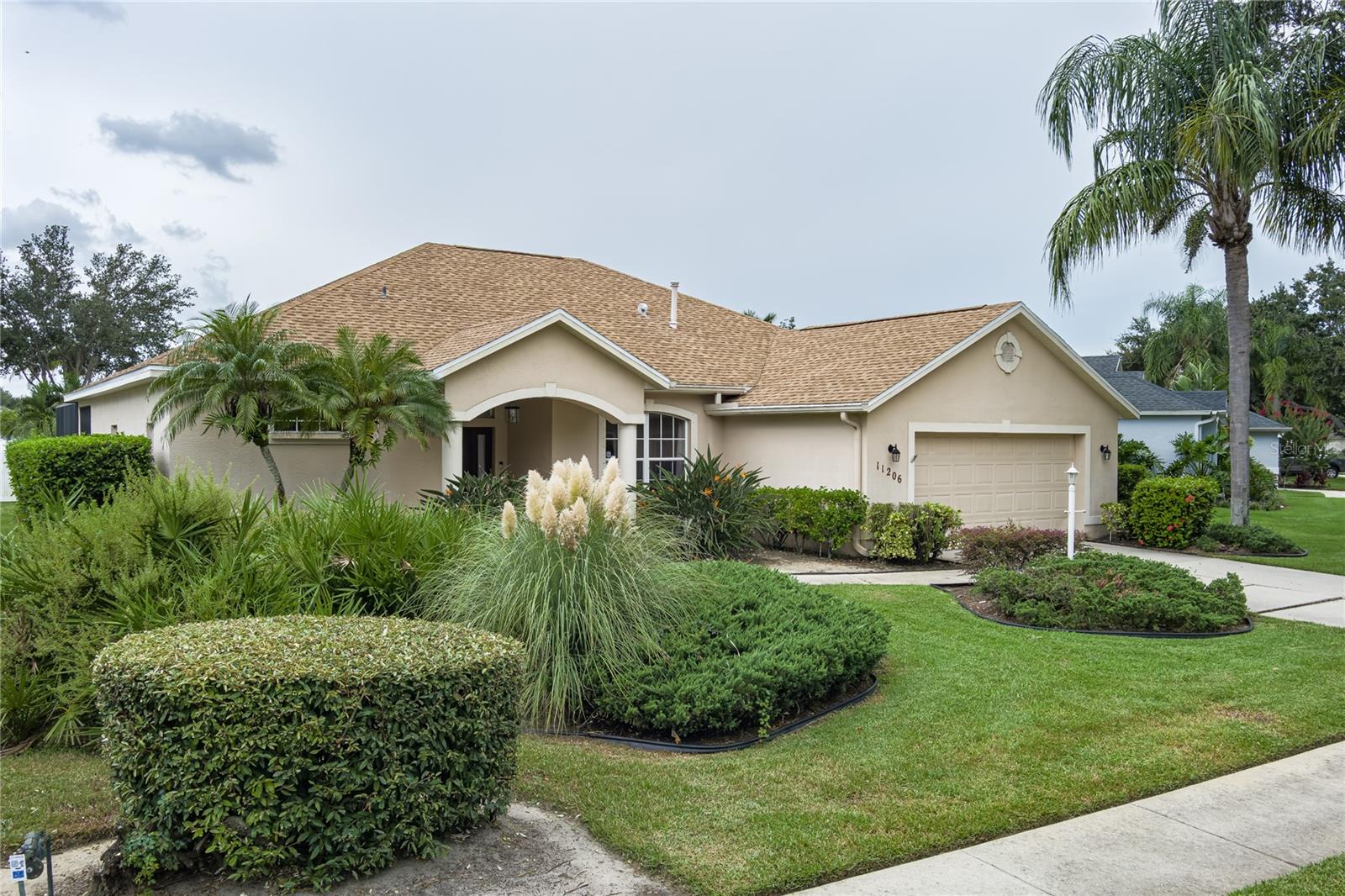Make all your dreams come true in this beautiful home located in the highly desired neighborhood of Summerfield Bluffs. This his home has 3 bedrooms, 2 bathrooms with a 2 car garage and a private heated pool. It also features a split plan with a great room, formal dining area and breakfast nook. The kitchen has granite counter tops and crown molding throughout the living and great room areas. Situated on a mature landscaped lot, the home is move in ready and perfect for a growing family or retirement couple. Upgrades include a new HVAC system in 2023, roof in 2017 and a hot water in 2019. Situated in the heart of Lakewood Ranch, I-75 is 15 minutes from the property, 30 minutes from downtown Sarasota, 30 minutes from world famous beaches and 10 minutes from several premier golf courses. It's also close to all the top rated schools in Manatee/Sarasota counties. The property is minutes from all the major shopping areas including the University Town Center Mall. This home offers the perfect blend of comfortability, functionality and location. Don't miss this opportunity for a piece of paradise.