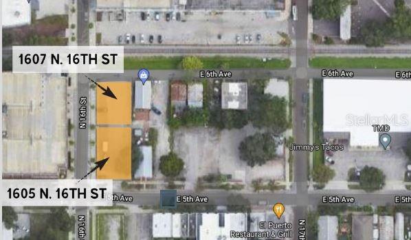 AVAILABLE: 2 vacant commercial land parcels :: 1 block South of 7th Avenue :: Fronting N. 16th Street, 6th Avenue and 5th Avenue :: Folio #’s: 189832-0000, 189835-0000, Total acres: 0.3 :: Zoning: YC-6 :: New development sites for retail or office :: Located in the heart of Ybor City :: Great demographics. Located in flourishing Ybor City, this property sits directly on N. 16th Street, between E. 5th & E. 6th Avenue offering fantastic visibility and signage opportunities. The location is just a few blocks from Centro Ybor and the movie theatre. You’ll be surrounded by commercial commerce of all types...retail, restaurants, banking as well as the Hillsborough Community College which is located down the street on 9th Avenue.
There are three hotels a few blocks away and the trolley provides easy access into Channelside and Downtown areas.
Minutes away from Tampa’s major Interstate system; 1-4, I-275, I-75, and the LeeRoy Selmon Crosstown Expressway...you’ll be in Downtown, Brandon, South or North Tampa, St. Petersburg or just about anywhere else in the Tampa Bay Area in no time at all.