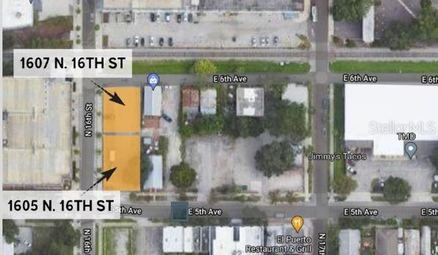 AVAILABLE: 2 vacant commercial land parcels :: 1 block South of 7th Avenue :: Fronting N. 16th Street, 6th Avenue and 5th Avenue :: Folio #’s: 189832-0000, 189835-0000, Total acres: 0.3 :: Zoning: YC-6 :: New development sites for retail or office :: Located in the heart of Ybor City :: Great demographics. Located in flourishing Ybor City, this property sits directly on N. 16th Street, between E. 5th & E. 6th Avenue offering fantastic visibility and signage opportunities. The location is just a few blocks from Centro Ybor and the movie theatre. You’ll be surrounded by commercial commerce of all types...retail, restaurants, banking as well as the Hillsborough Community College which is located down the street on 9th Avenue.
There are three hotels a few blocks away and the trolley provides easy access into Channelside and Downtown areas.
Minutes away from Tampa’s major Interstate system; 1-4, I-275, I-75, and the LeeRoy  Selmon Crosstown Expressway...you’ll be in Downtown, Brandon, South or North Tampa, St. Petersburg or just about anywhere else in the Tampa Bay Area in no time at all.