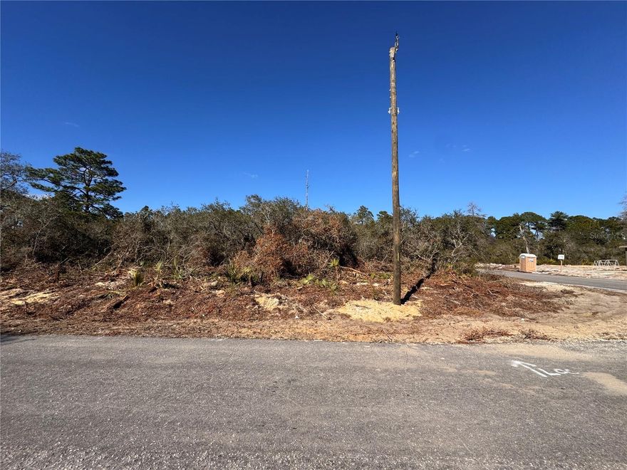 Build-ready CORNER LOT in Silver Springs Shores Unit 35!
This 0.24-acre (10,454 SF) residential parcel is zoned R-1 for single-family homes and offers paved road access in an established neighborhood with no HOA. Conveniently located near Ocala National Forest, Silver Springs State Park, and major roadways. Ideal for a custom home or long-term investment. Utilities believed available nearby; buyer to verify zoning, utilities, and building requirements.