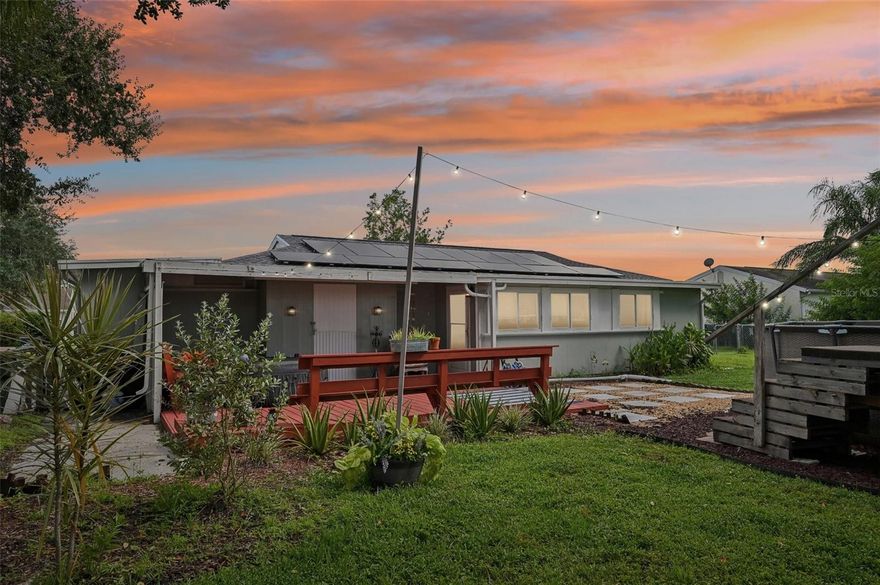 Short Sale. Welcome to this beautifully updated solar-powered home that has everything you need! With a newer roof (2 years), new AC (1 year), and a newer water heater (2 years), you’ll have peace of mind knowing the major upgrades are done. This 4-bedroom, 2-bathroom home offers two versatile living spaces, perfect for creating the layout that suits your lifestyle. The kitchen features stainless steel appliances, and the dining area flows seamlessly from the kitchen, making it great for entertaining. The primary suite is spacious and includes a private bath for added comfort.

Step outside to your peaceful backyard oasis, complete with a deck, an above-ground pool, and lush tropical landscaping. The oversized driveway and carport provide ample parking, while the shed offers extra storage. Inside, enjoy the luxury vinyl floors in the living areas, crown molding, and natural light throughout the home. 

Plus, the HOA offers fantastic amenities, including a clubhouse for rent, community pool, tennis courts, cornhole, and basketball courts. Located just minutes from shopping, restaurants, medical centers, recreation, beaches, and major highways, this home truly has it all!

Call today to schedule your private showing and make this amazing home yours!