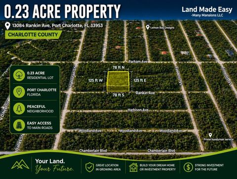 13084 RANKIN AVENUE PORT CHARLOTTE FL 33953