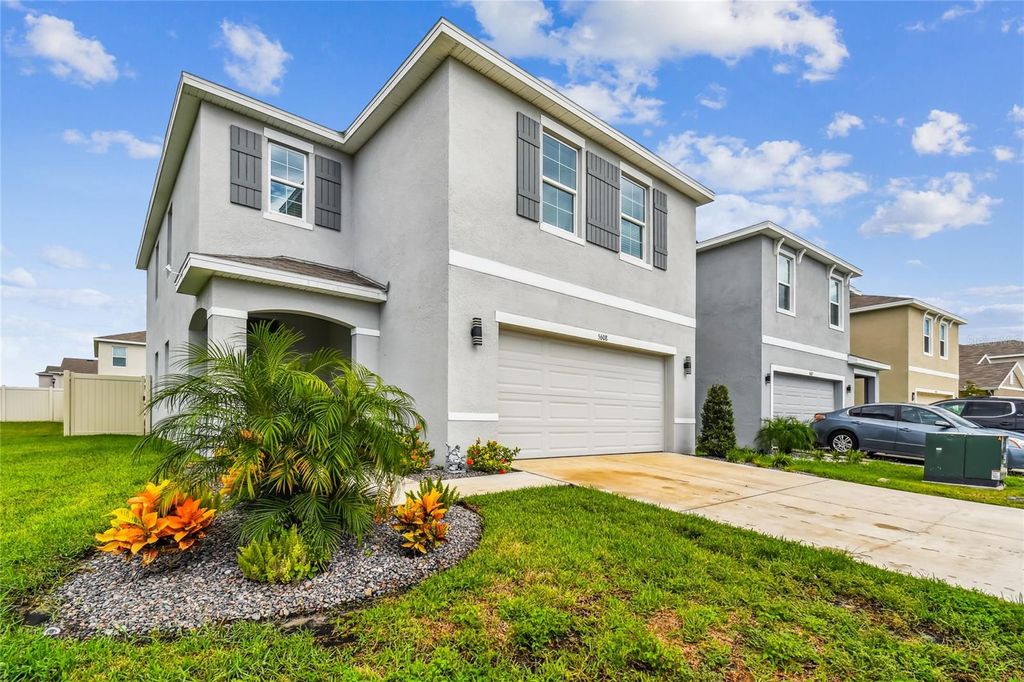 Photo of 5608 Wandering Willow Drive, Wesley Chapel, FL 33545 (MLS # TB8414488)