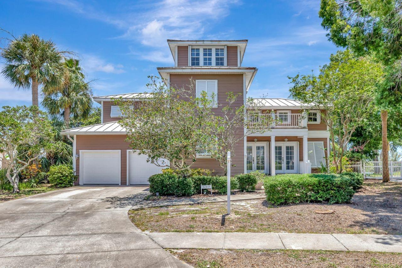Custom Key West-Inspired Waterfront Pool Home with Panoramic Views in Tarpon Springs!
Step into timeless charm and modern luxury with this one-of-a-kind custom-built 3-story loft home, inspired by a historic Key West residence. Nestled in the heart of Tarpon Springs, just a 10-minute stroll from the world-famous Sponge Docks, this 3 bed, 3 bath home offers an unmatched combination of character, comfort, and convenience.
From the moment you arrive, you’ll be captivated by stunning views from every level—including sweeping 360-degree vistas of the water, lush conservation lands, and the bustling Sponge Docks from the third-story bonus room—the perfect space for a home office, studio, or lounge. The open-concept great room features soaring ceilings, bathing the home in natural light and creating an airy, welcoming atmosphere.
Designed for both entertaining and everyday living, the chef’s kitchen includes a gas range, ample counter space, and a seamless flow into the dining and living areas. Upstairs, the loft-style library features a large built-in bookcase, providing plenty of space for your book collection, decor, or display pieces.
Step outside to your private backyard oasis, where a large pool and spa await—ideal for relaxing under the Florida sun. Best of all, the home and pool remained high and dry during recent storms, offering peace of mind in any season.
Located just minutes from Downtown Tarpon Springs, beautiful Gulf beaches, local parks, and vibrant shops and restaurants, this home delivers the best of Florida living with a historic twist.
Don’t miss your chance to own this truly unique coastal gem—schedule your private showing today!