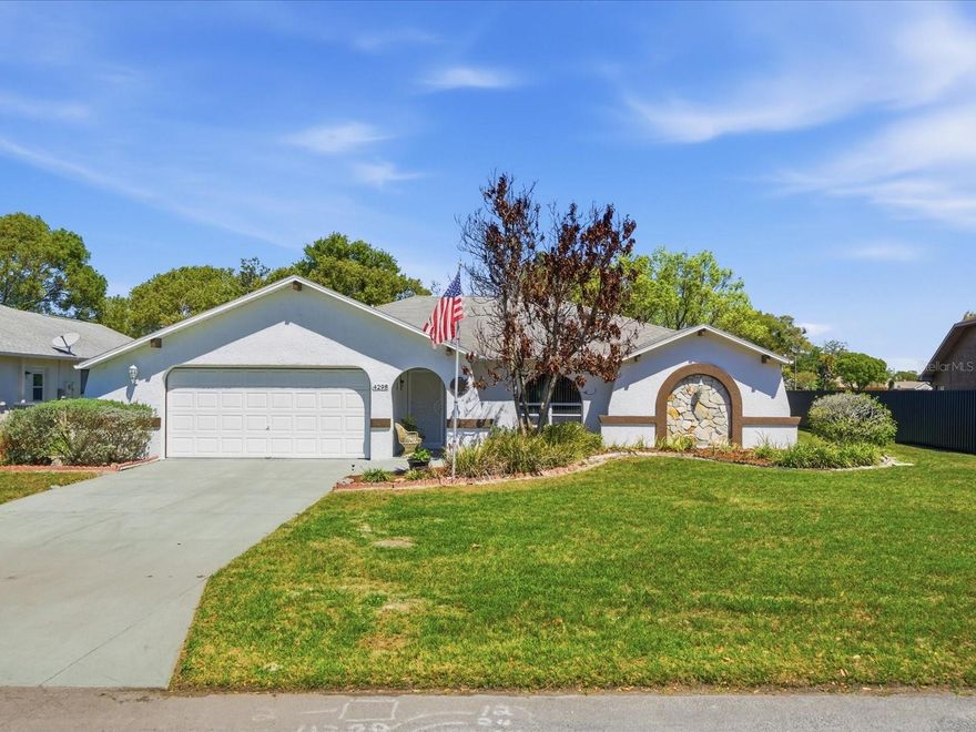 Welcome to this beautifully maintained single-story 3-bedroom, 2-bath home with a 2-car garage, located in the heart of Spring Hill, Florida. Filled with so much natural light, this move-in ready home offers a warm and inviting feel from the moment you walk in. Pride of ownership shines throughout, and there is so much storage to appreciate, making everyday living both comfortable and practical.

Enjoy a functional layout with comfortable living spaces, perfect for both relaxing and entertaining. Step out back to a lovely outdoor area that’s ideal for a BBQ grill, outdoor dining, or simply enjoying Florida living. It’s a wonderful space to unwind or gather with friends and family.

This home may especially appeal to first-time buyers, downsizers, seasonal residents, or anyone seeking a well-kept, move-in ready single-story home with comfortable indoor and outdoor living space. It also offers a great opportunity for buyers who want value, convenience, and a peaceful Spring Hill location.

Conveniently located near shopping, dining, and everyday essentials, you’ll also love being just minutes from local favorites like Weeki Wachee Springs State Park, where you can enjoy kayaking, paddleboarding. Nearby parks, golf courses, and nature preserves offer plenty of outdoor activities year-round. With easy access to the Suncoast Parkway, commuting to Tampa is simple while still enjoying the peaceful charm of Spring Hill living.

This is a wonderful opportunity to own a lovely home in a growing area of Spring Hill—schedule your showing today.