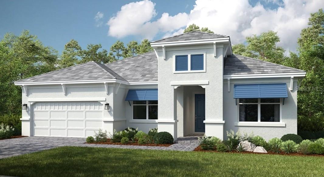 Under Construction. New Construction – September Completion! Built by Taylor Morrison, America’s Most Trusted Homebuilder. Welcome to the Letizia at 949 Tassleflower Trail in Esplanade at Center Lake Ranch! Off the foyer, you’ll find two secondary bedrooms with a shared bath and a flex room for work or play. Near the two-car garage entry, there’s another bedroom with a full bath and a convenient laundry room. The heart of the home is the open-concept great room, casual dining area, and chef-inspired kitchen, all flowing to a lanai for outdoor enjoyment. Tucked away for privacy, the primary suite offers a spa-like bath and a spacious walk-in closet—your perfect retreat. Additional Highlights Include: Tray ceiling at great room/dining room/primary suite/flex, gourmet kitchen, 8' interior doors, and outdoor kitchen rough-in. Photos are for representative purposes only. MLS#O6339702
Experience resort-style living in St. Cloud, Florida, at Esplanade within the gated Center Lake Ranch community. With homes offering stunning nature and pond views, every detail is designed for peace and relaxation. Enjoy wellness-focused amenities like a pool, spa, fitness center, and movement studio. Stay active with pickleball, bocce, or strolls through the Bark Park, while concierge services and community events keep life exciting. With planned trails, parks, and an 11-acre Central Park, Esplanade offers a serene, nature-filled lifestyle with easy access to major roads.