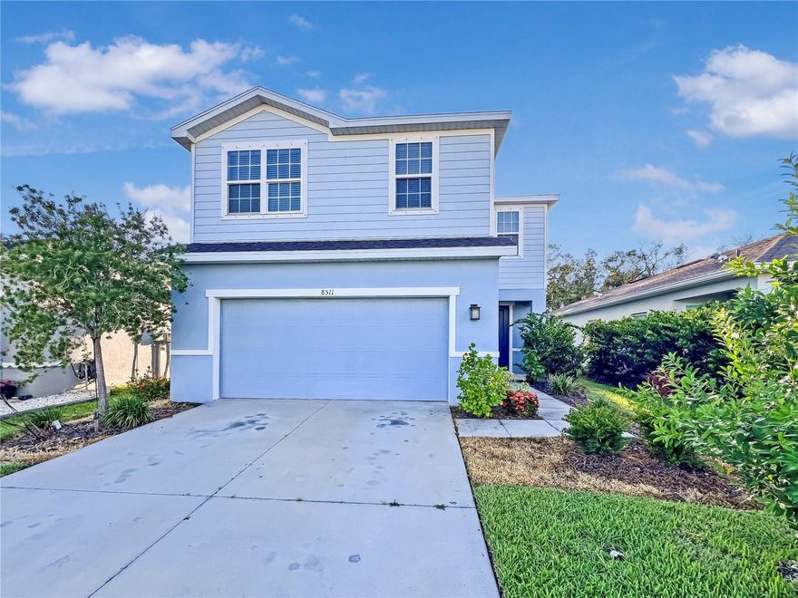 Spacious 4-Bedroom Home with Preserve Views – Ideal Location Near I-75! Welcome to your new home, this 4-bedroom, 2.5-bathroom rental offers the perfect combination of comfort, space, and convenience. Situated on an oversized lot with tranquil preserve views, this property provides a peaceful setting while being just minutes from everything you need. Step inside to find a bright and open floor plan with ample living space, including a versatile loft upstairs—perfect for a home office, playroom, or media area. The screened-in patio extends your living space outdoors, ideal for morning coffee or evening relaxation surrounded by nature. Residents of this community also get access to a variety of amenities... a large pool, a splash pad for the kids, a dog park for your furry friends, nature trails, and a covered clubhouse area. Other highlights include: Generously sized bedrooms with plenty of natural light. An open floor plan that seamlessly blends the kitchen, dining, and living areas, perfect for entertaining. Ample storage throughout with a 2-car garage. Located just off I-75, commuting is a breeze with quick access to St. Petersburg, Tampa, Bradenton, Sarasota, and the stunning Gulf Coast beaches. Don't miss this opportunity to live in a quiet, scenic neighborhood with room to grow and unbeatable access to the best of the Suncoast! Come see for yourself today.