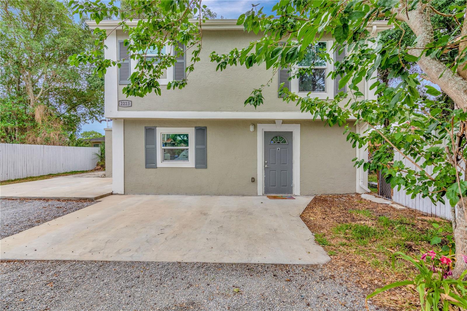 Back on market due to buyer being able to obtain financing. Fantastic Investment or House Hack Opportunity in Palmetto Beach! Great opportunity for investors or buyers looking to live in one unit and rent the other! This well-maintained duplex is just one block from the water and two blocks from Desoto Park, which offers playgrounds, basketball courts, and a community pool. The upstairs unit is currently rented at $1,875/month, providing immediate income. The downstairs unit is vacant and ready for a new tenant or owner-occupant. Both units have been updated with new bathrooms, flooring, and kitchens with stainless steel appliances. Each unit has its own laundry hookups and a private patio space—upstairs and downstairs. The roof was replaced in 2020. Enjoy easy access to bus lines, IKEA, and downtown Ybor City—all within walking distance. Palmetto Beach is an up-and-coming area, making this a smart choice for anyone seeking value and convenience. Don’t miss this chance to own a solid duplex in a growing Tampa neighborhood!