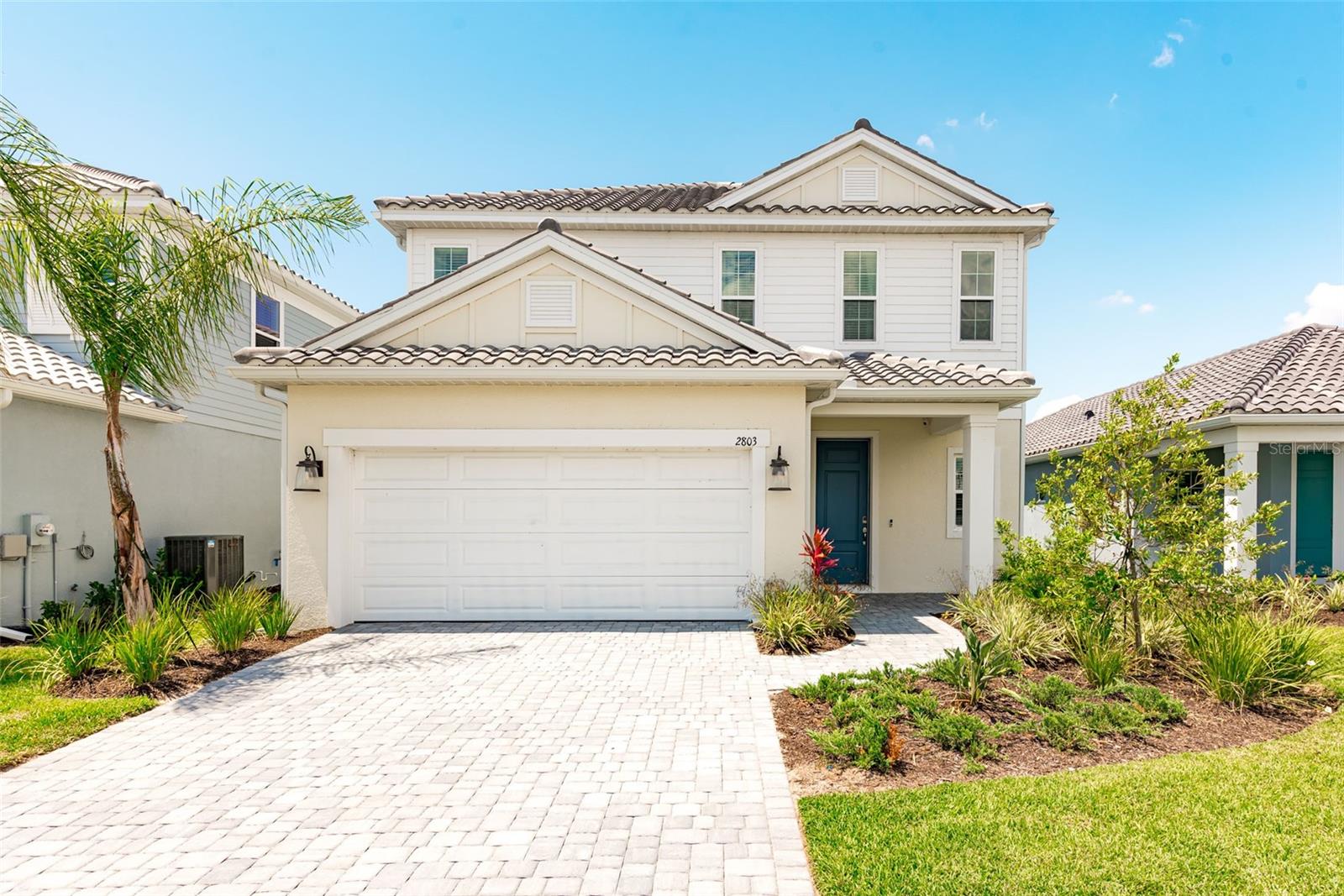 Price Improvement! This stunning single-family home, located in the pristine Windward at Lakewood Ranch community, is move-in ready and boasts 2,496 sqft of beautifully designed living space. With $80,000 in thoughtful design upgrades, this home features an open-concept floor plan, stylish fixtures and finishes, luxurious flooring, tray ceilings, and bright, airy rooms perfect for relaxation. The gourmet kitchen is a chef’s dream, equipped with modern cabinetry, ample storage, high-end stainless steel appliances, a gas stove-top oven, and a sleek tile backsplash. The second story offers versatile living spaces ideal for a large family or a work-from-home lifestyle. A spacious loft, surrounded by three bedrooms, provides the perfect setting for family gatherings or guests to enjoy their own private area. The luxurious owner's suite is a true retreat, featuring tall ceilings, direct access to the backyard patio, a large walk-in closet, and a private en-suite bath with his-and-her sinks. Outside, the covered lanai is perfect for entertaining or relaxing, complete with a gas hookup ready for your outdoor kitchen design. Windward at Lakewood Ranch offers resort-style amenities, including two pools for swimming or lounging, sports courts for tennis and pickleball, playgrounds, biking trails, and dog parks. The 9,600 sqft clubhouse is a hub of activity, with a state-of-the-art fitness center and entertainment spaces for residents to enjoy.