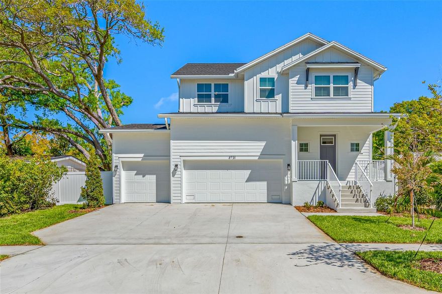 One or more photo(s) has been virtually staged. This brand-new 2026 single-family home has 4 bedrooms, 2.5 bathrooms, 2,200 sq ft of thoughtfully designed living space, and a spacious 2.5-car garage. A welcoming front porch leads into a bright entry foyer and an open-concept main living area. The first floor includes a convenient half bath and generous storage, including space under the stairs. The expansive family room (18x20) flows seamlessly into the dining area (11x12) and a beautifully appointed kitchen featuring white shaker-style wood cabinets, quartz countertops, double center islands, a large pantry, and stainless-steel appliances, including a flat-top range, microwave, dishwasher, and side-by-side refrigerator. Wood-look ceramic tile flooring runs throughout the main level, and sliding glass doors open to a fully fenced backyard, perfect for relaxing or entertaining. Upstairs, you'll find all the bedrooms and a dedicated utility room with washer/dryer hookups. Three secondary bedrooms (approximately 12x11 and 12x10) share a full hall bath with a tub/shower combo. The spacious primary suite (13x17) features a tray ceiling, a large walk-in closet, and an ensuite bath with dual vanities, a garden tub, a step-in shower, and a private water closet. Built with durability and comfort in mind, this home features hurricane-resistant construction, including impact-resistant windows and doors, a hurricane-rated roof, and the living space is elevated above flood stage for added peace of mind. It is prewired for cable, internet, and a plug-in generator. Additional highlights include lawn service, modern finishes throughout, and ample storage space. Don't miss your opportunity to rent this exceptional, move-in-ready home!

All residents are enrolled in the Resident Benefits Package which is an additional $60/month, payable with rent and includes utility concierge service making utility connection a breeze during your move-in, renters insurance, HVAC air filter delivered monthly (for applicable properties), our best-in-class resident rewards program, online maintenance portal, online rent payment portal, one late-fee waiver and much more!

If you decide to apply for one of our properties, there is a $99 per adult application fee that is non-refundable. Anyone aged 18 or above who will be residing at the property must apply. We will (1) check your credit report; (2) check for any past evictions; (3) verify your employment, if applicable; (4) personal income, assets, or assistance must be sufficient and verifiable; (5) verify your previous landlord references; and (6) perform criminal background screening; (7) be aware that some associations also have application fees. We encourage you not to apply if you have bad credit references or poor rental history.