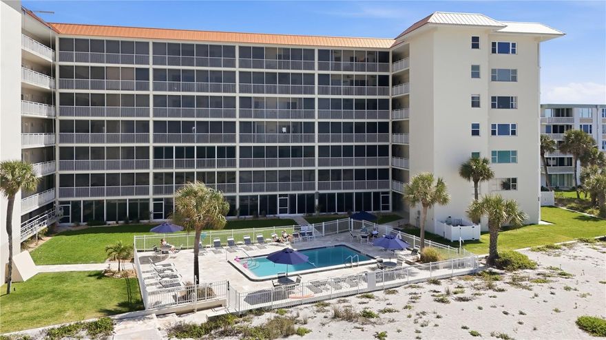 Wake up each day to the fresh sea air and the soothing sounds of coastal living in this beautiful beachfront condo on Venice Island in Venice, Florida. This desirable first-floor end unit offers convenience, privacy, and stunning views of both the pool and the Gulf.

The unit features a fully renovated kitchen, in-unit laundry, and a new lanai with hurricane-impact sliders and turtle-friendly glare-proof lighting. Being sold fully furnished, this magnificent condo is move-in ready—perfect for enjoying the Florida lifestyle immediately.

Ideally located just steps from the activity center and mail room, the property offers exceptional convenience within the community.

This versatile property is perfect as a primary residence, vacation home, rental investment, or Airbnb opportunity. Boaters will love the proximity to the Freedom Boat Club, Venice Yacht Club, and the North Jetty Fishing Pier, all in walking distance.

Life on Venice Island offers endless activities and amenities including tennis, pickleball, golf, theaters, parks, a dog beach, weekly farmers markets, craft fairs, and monthly downtown concerts. Enjoy the famous drum circle on the beach, along with countless restaurants, shopping, and outdoor recreation opportunities.

The island is golf cart, bicycle, and e-bike friendly, with EV charging stations available. For aviation enthusiasts, Venice also features a nearby private airport.

Experience the best of coastal Florida living in this exceptional beachfront condo.