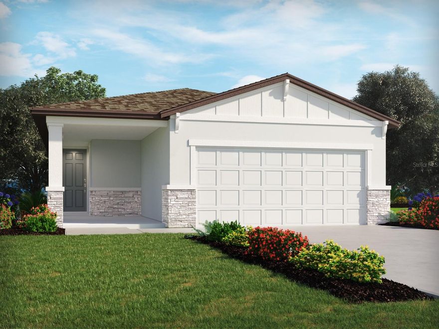 Under Construction. Brand new, energy-efficient home available by May 2026! An open floorplan that makes entertaining easy in the open kitchen, dining, and great room that flow to the patio. The primary suite is tucked in the rear of the home offering plenty of privacy and features a spacious walk-in closet and shower. Visit Villamar and explore new single-family homes for sale in Winter Haven, FL. Residents will have access to two resort-style amenity centers featuring a clubhouse, pool, and playground. Winter Haven is known for its beautiful chain of lakes with lakeside restaurants and its award-winning community theater. Nearby attractions include Legoland Florida and Peppa Pig Theme Park. A brand-new model and new phase are coming soon.  Each of our homes is built with innovative, energy-efficient features designed to help you enjoy more savings, better health, real comfort and peace of mind.