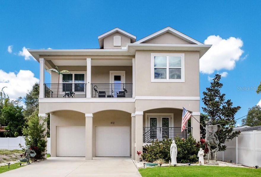 Fully Furnished Rental available for a minimum of 6 months (inquire for special circumstances or requests). Also available as a fully furnished long term lease of 12+ months. Experience the ultimate Florida lifestyle in the tranquil Bay Point neighborhood of Nokomis. This spectacular pool home built by Kalen Construction in 2016 is better than new! Offering 3 bedrooms, 3 baths, an oversized bonus room that includes a European size pool table and custom pool table lighting, and office. The home features all hurricane impact windows and doors, built in vacuum system and top of the line finishes throughout. Every room is perfectly thought out and custom designed to provide the upmost space and comfort of a home. There are several outdoor spaces such a balcony from your second-floor guest bedroom facing the SE and two additional balconies at the back of the home overlooking an expansive luxury designed pool with a swim jet system. The oversized garage featuring 14ft high ceilings offers a plethora of storage options. NO HOA restrictions. Park your boat or RV onsite. Located just ONE BLOCK to the Bay & Intercoastal Waterway with WATER ACCESS. The locals call Lyons Bay Park the “honey hole”. The “honey hole” is a neighborhood park that is located one block from the property, maintained by the County and offers water access for kayak and paddleboard launch, fishing, waterfront picnics or simply relaxing on the Bay. Bay Point Park is the second neighborhood waterfront access and is located just steps from the property. Venice Island and Nokomis beach are just a 5-10 minute drive. The island of Venice is the heart of the area and features a historic downtown with boutique shopping, Saturday markets, weekend events, dining, theater and the Arts. Boat and jet ski rentals, fishing charters, parasailing options are all less than 1.5 miles away. Call now for a private showing.