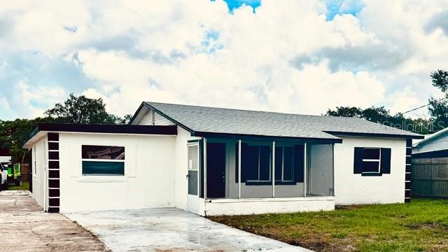 WELCOME HOME!!! This amazing home features 3 bedrooms, 2 full bathrooms, separate dining room and 2 living areas......and offers all the comforts and flexibility you have been looking for. The back bedroom and bathroom features a separate entrance to the outside along with a privacy door to the rest of the home. Making this area perfect for a master bedroom, an In-law Suite, or even a room mate. With a brand new AC, fresh interior and exterior paint, tile and wood laminate flooring, stainless appliances, brand new water heater, front and back screen porches, inside laundry room, and a brand new septic system; This home definitely checks all the boxes.
Not to mention the oversized driveway and storage shed for all your extra toys/trailers and storage items. (NO HOA !!)
This home will not last long....Call today for your personal tour!!
Builder has permits already for brand new septic system. Scheduled for install the week of 8/9-8/16